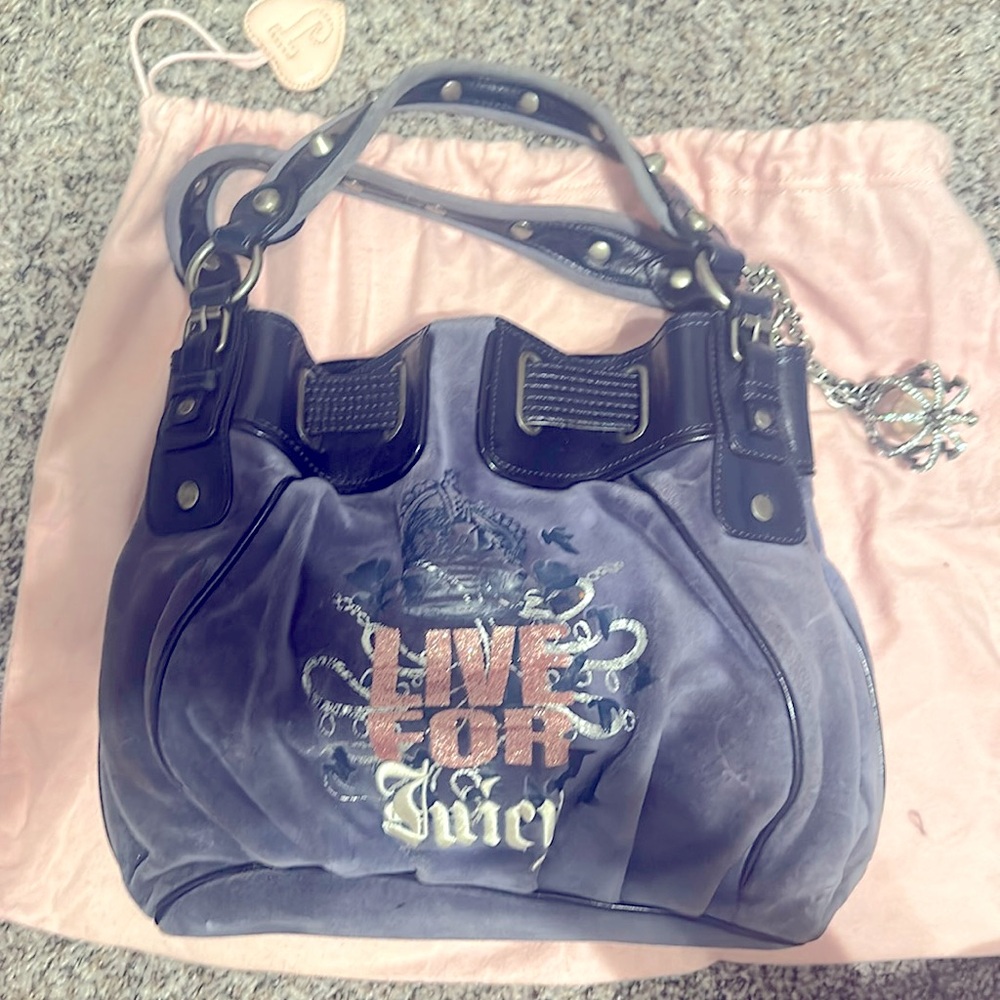 vintage Juicy Couture velour bag